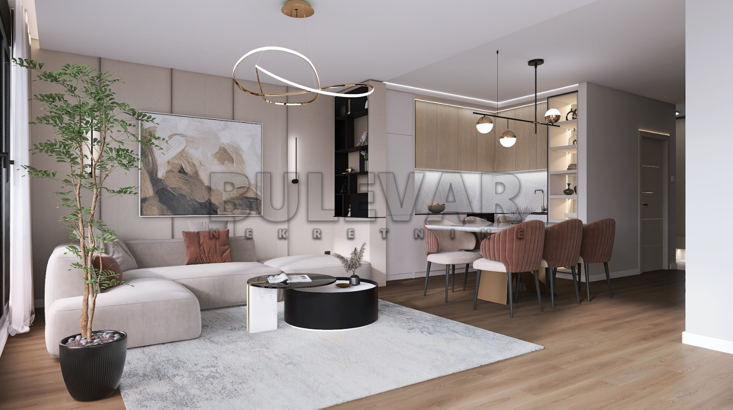 Trosoban stan, 72 m2, Čair, Vojislava Ilića ID: p-014429 19