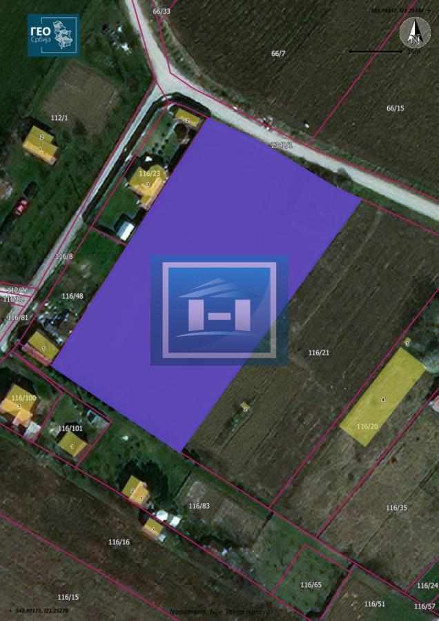 Na prodaju plac u Panjevačkom ritu 1