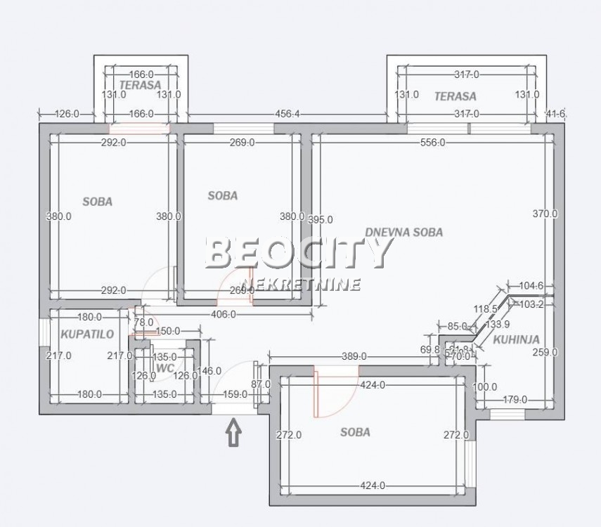 četvorosoban stan, 81 m2, Voždovac, Kulina Bana ID: 121012 17