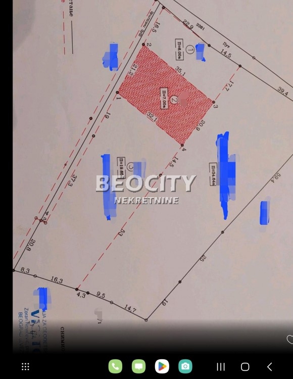 Plac, Mirijevo, cena 4500e je po aru ID: 98894 7