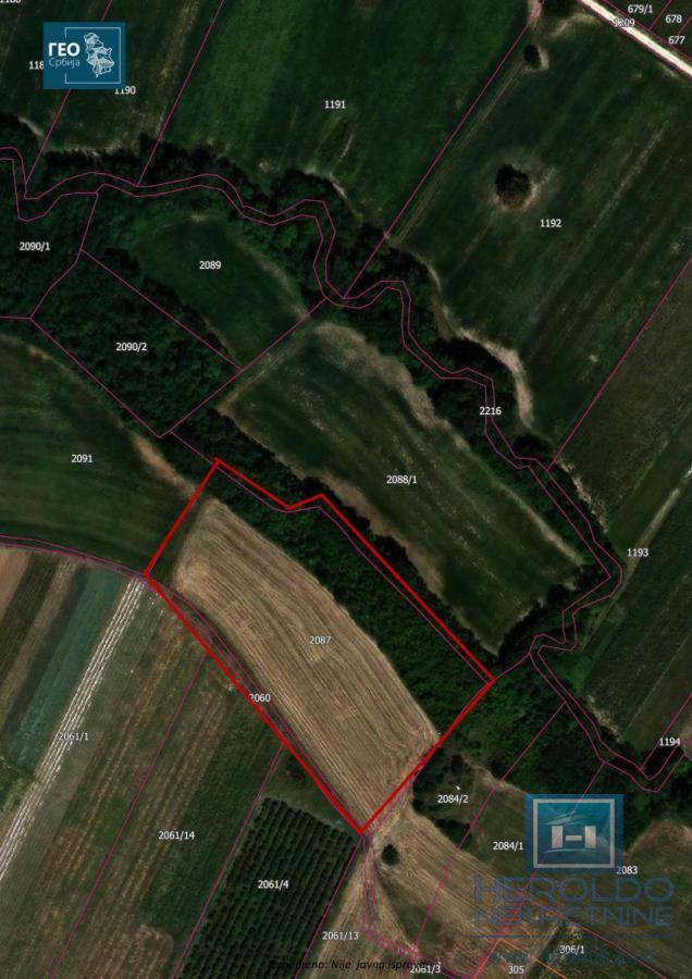 Poljoprivredno zemljite u Međureču 3