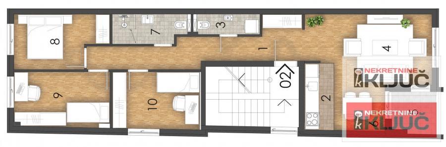 TELEP, 80m2, Četvorosoban sa pdv, Parking 13