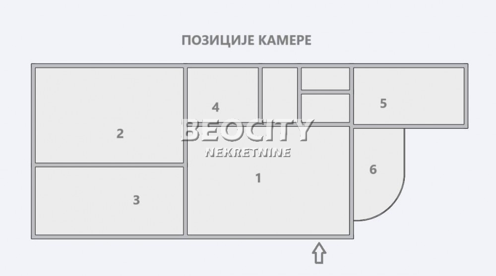 Trosoban stan, 75 m2, Vračar ID: 116646 16
