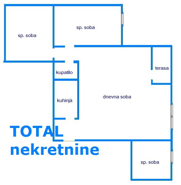 Stan,NOVI SAD,CENTAR,kv: 102.00, € 360500, ID: 1062130 10