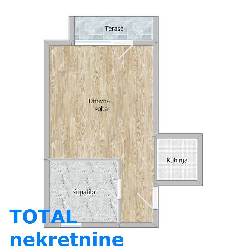 Stan,NOVI SAD,CENTAR,kv: 30.00, € 103000, ID: 1092469 10