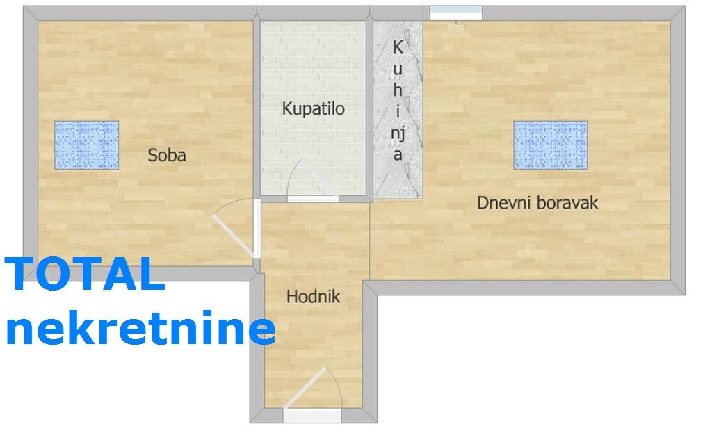 Stan,NOVI SAD,CENTAR,kv: 30.00, € 77250, ID: 1072245 13