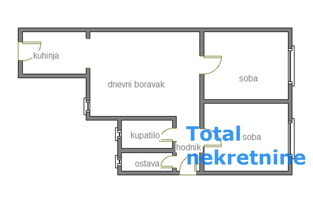 Stan,NOVI SAD,CENTAR,kv: 61.00, € 133900, ID: 1093350 14