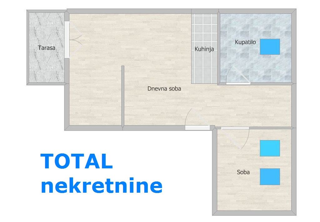 Stan,NOVI SAD,PODBARA,kv: 52.00, € 149350, ID: 1094484 7