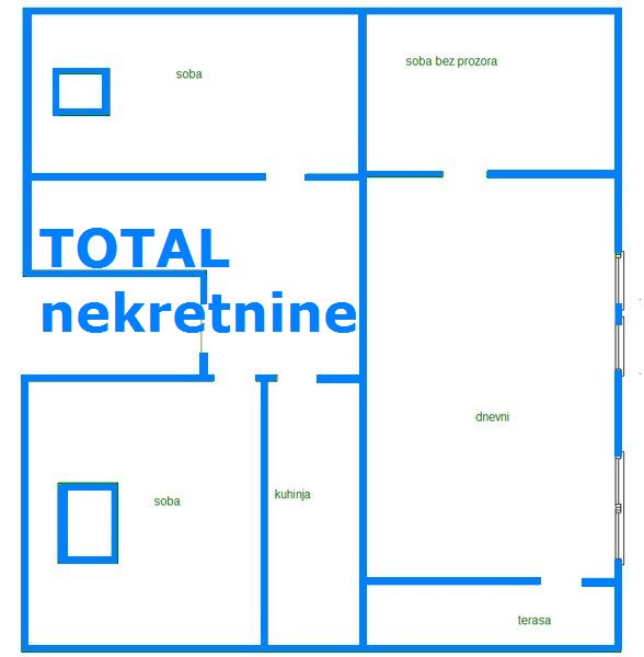 Stan,NOVI SAD,SALAJKA,kv: 81.00, € 116000, ID: 1059180 6