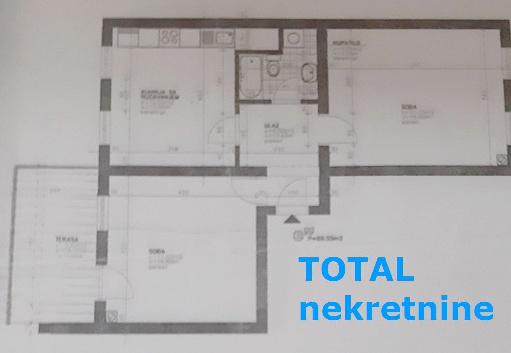 Stan,VETERNIK,BLOK MILANA TEPICA,kv: 76.00, € 109590, ID: 1067111 13