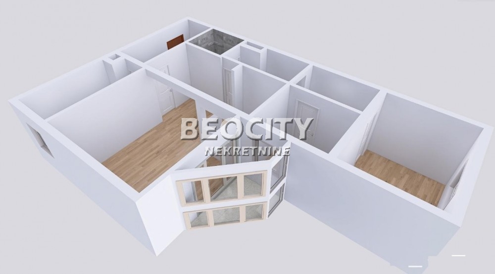 Trosoban stan, 74 m2, Zemun, Prvomajska ID: 121326 4