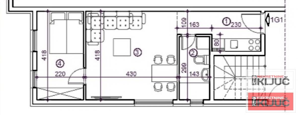ADICE, 36m2, Jednoiposoban, Izgradnja 1