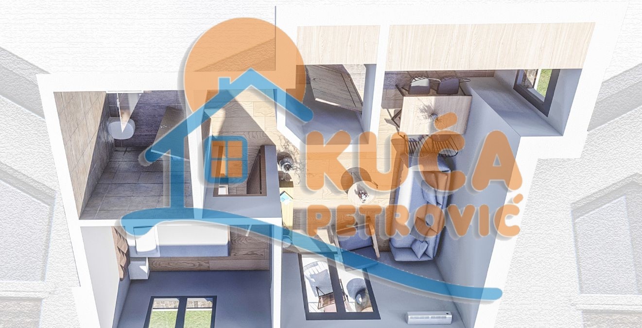 Jednosoban stan, 37.25 m2, Zeleni bulevar ID: p-014573 2