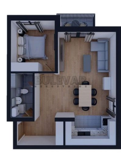 Dvosoban stan, 50 m2, Centar, Sokobanja ID: p-014576 6