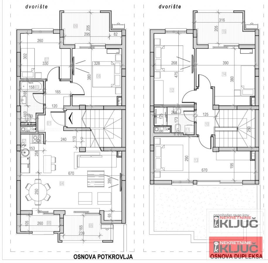 BULEVAR EVROPE, 136m2, Četvoroiposoban- Penthouse sa pdv 9