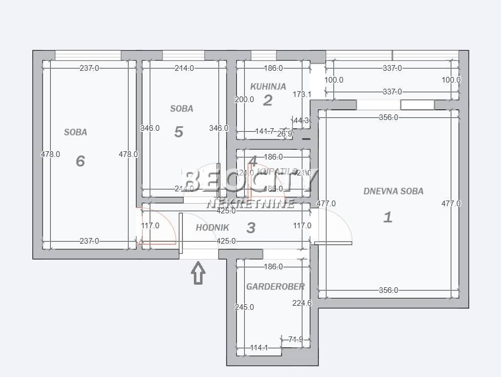 Trosoban stan, 57 m2, Braće Jerković, Piva Karamatijevića ID: 121567 18