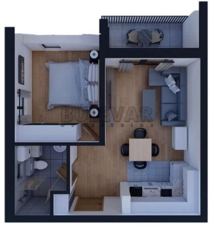 Dvosoban stan, 40 m2, Centar, Sokobanja ID: p-014629 9