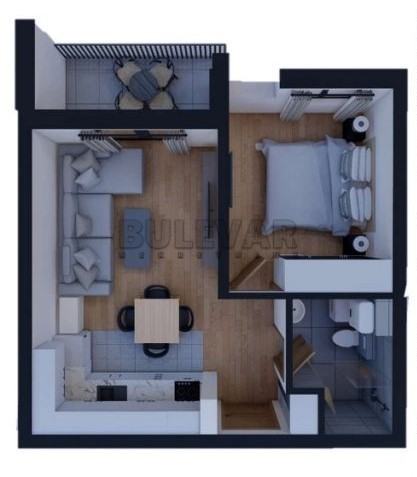 Trosoban stan, 50 m2, Centar, Sokobanja ID: p-014631 8