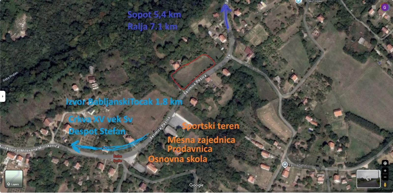 Plac 23ari u gradjevinskoj zoni 1 1 cist ravan 2