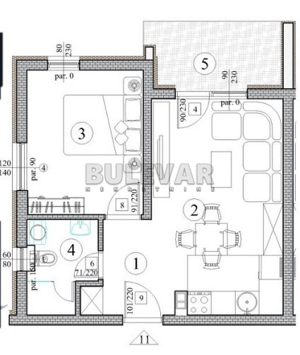 Dvosoban stan, 40 m2, Centar, Sokobanja ID: p-014611 10