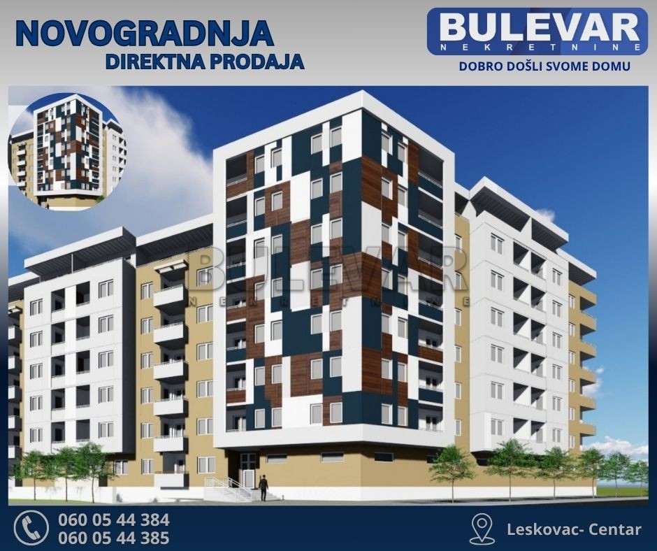 Dvosoban stan, 70 m2, Centar, Bulevar Oslobođenja ID: p-014192 1