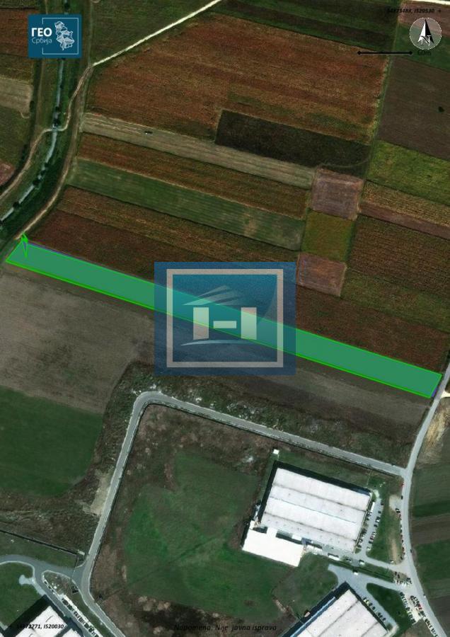 Poljoprivredno zemljište u industrijskoj zoni 1