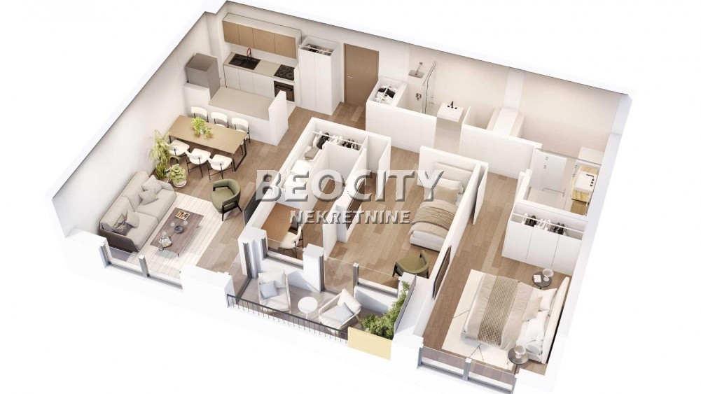 Trosoban stan, 77 m2, Zvezdara, Bulevar kralja Aleksandra ID: 119829 3