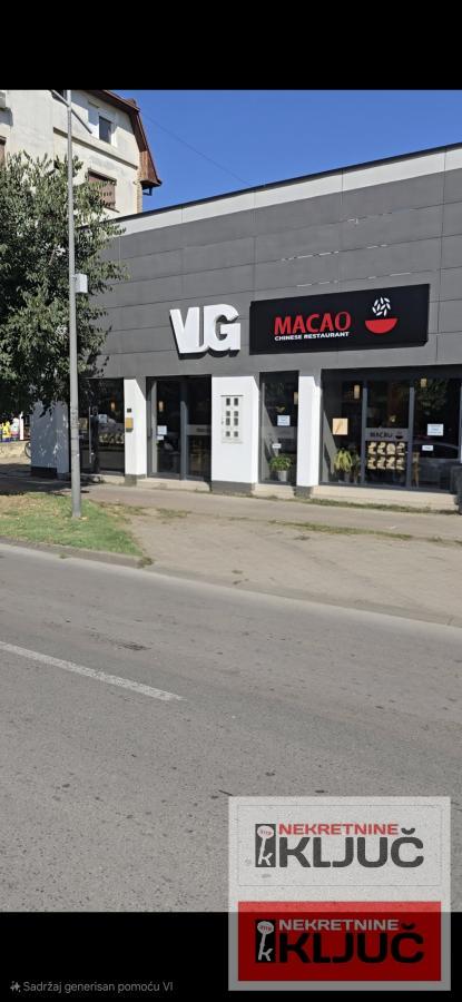 SAJAM IZDAJE SE  OPREMLJEN LOKAL ZA  RESTORAN ILI RAZNE DRUGE DELATNOSTI 1