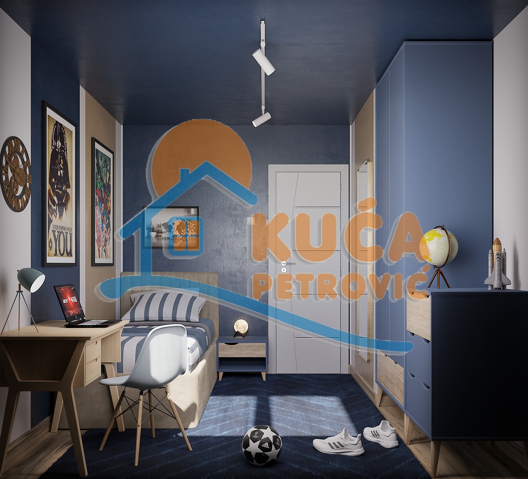 Trosoban stan, 65.71 m2, Palilula, Mokranjčeva ID: p-014741 15