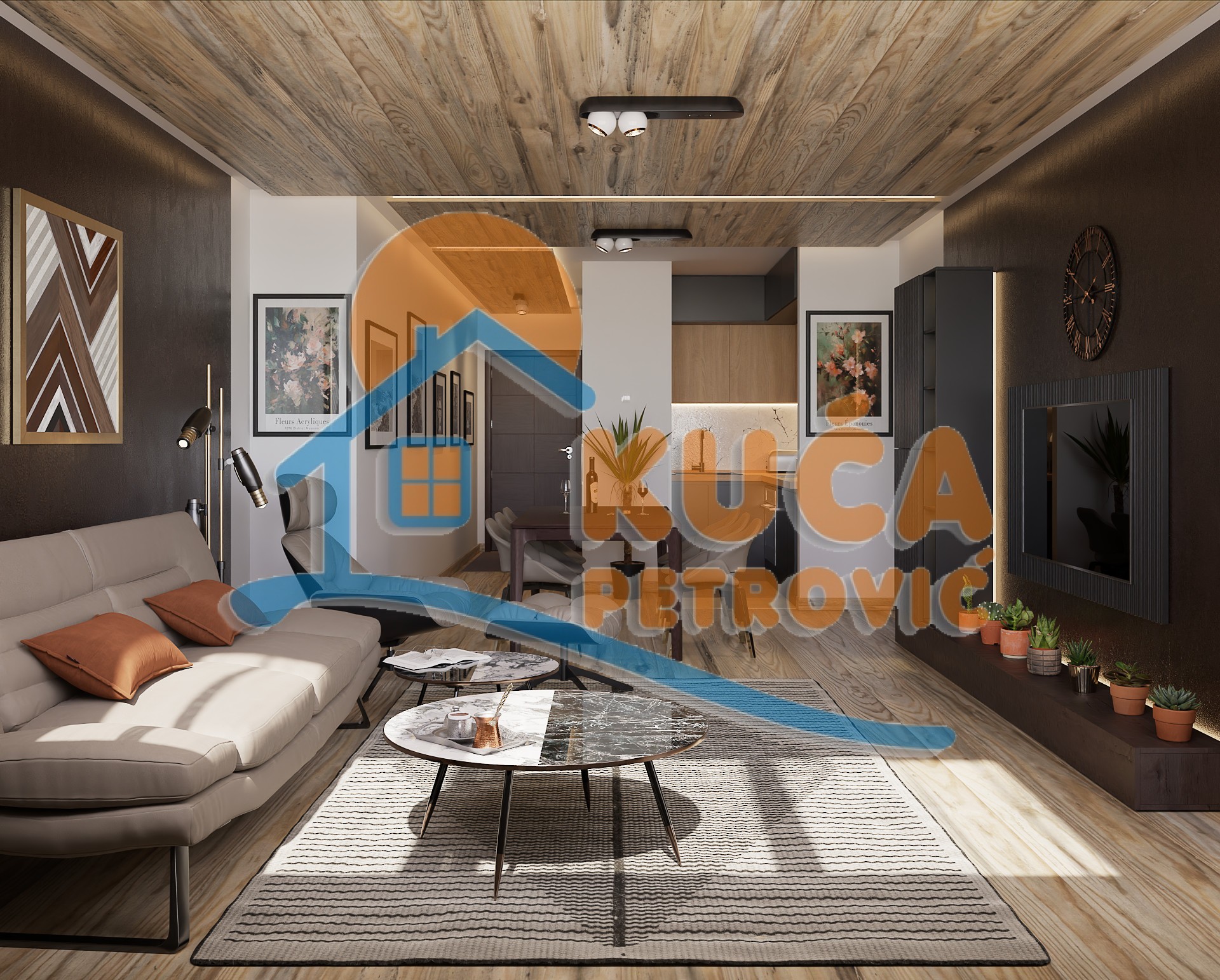 Trosoban stan, 65.71 m2, Palilula, Mokranjčeva ID: p-014741 6