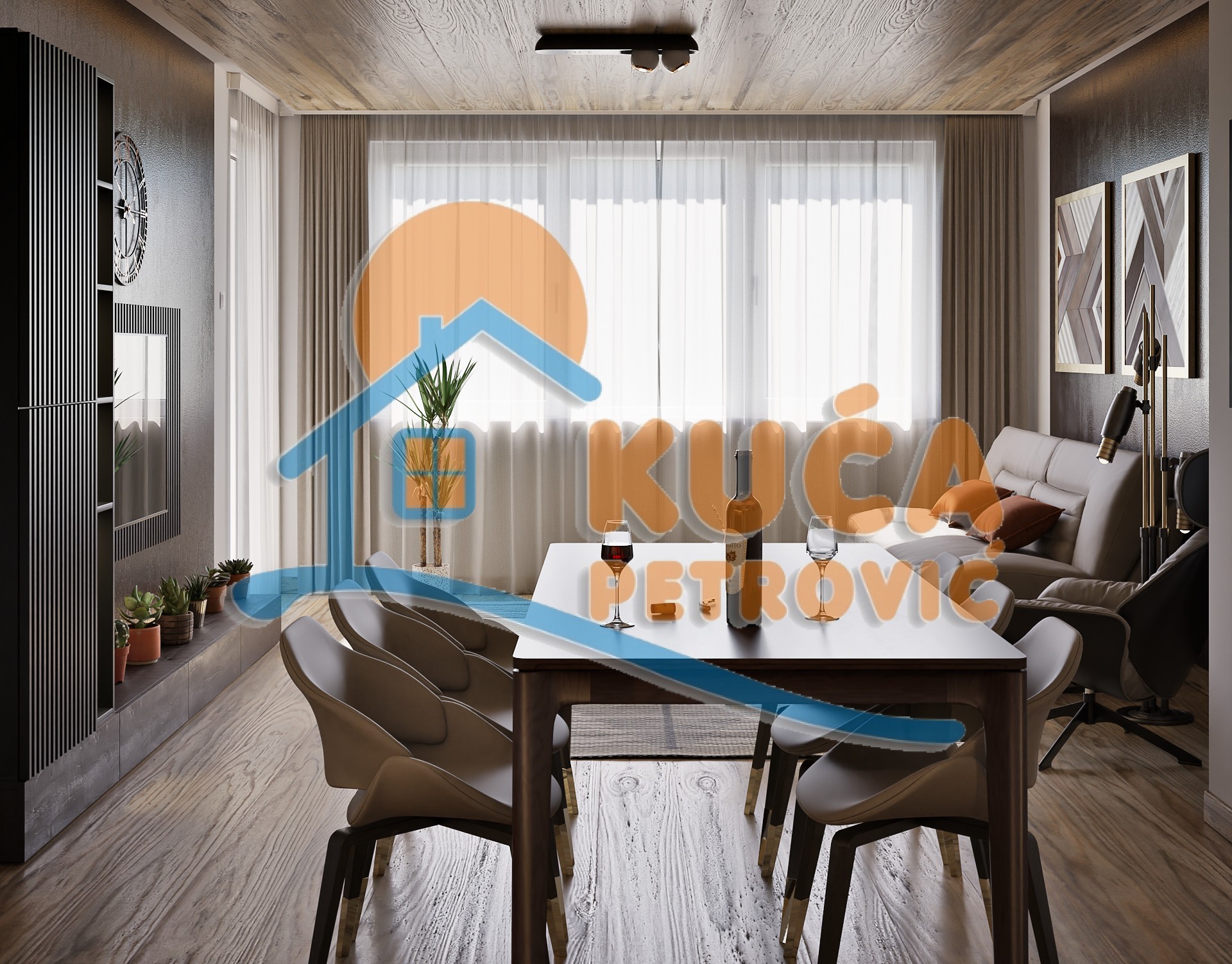 Trosoban stan, 65.71 m2, Palilula, Mokranjčeva ID: p-014741 7