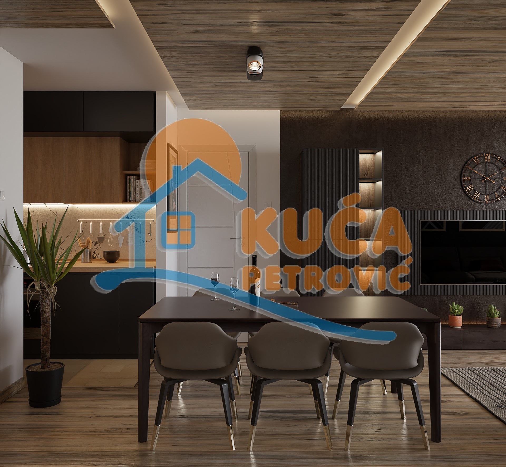 Trosoban stan, 65.71 m2, Palilula, Mokranjčeva ID: p-014741 9