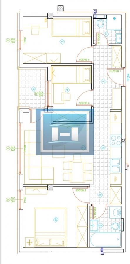 Prodaja, Stan, Niš, Ćele kula 1