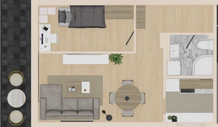 Stan,SREMSKA KAMENICA,CENTAR,kv: 44, € 87550, ID: 1019230 1