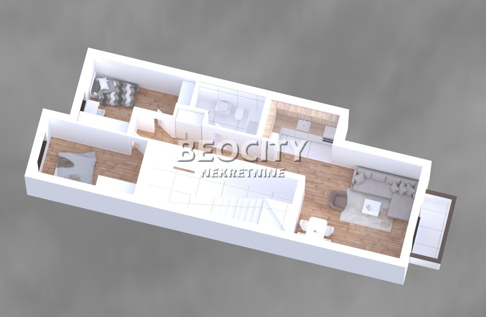 Trosoban stan, 63 m2, Telep, Gorana Kovačića ID: 122943 1