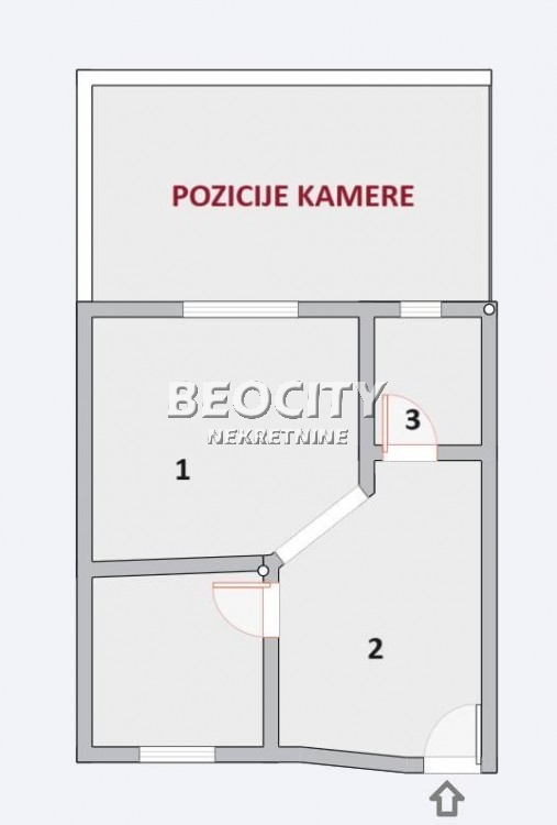 Dvosoban stan, 48 m2, Centar, Hilandarska ID: 108015 11