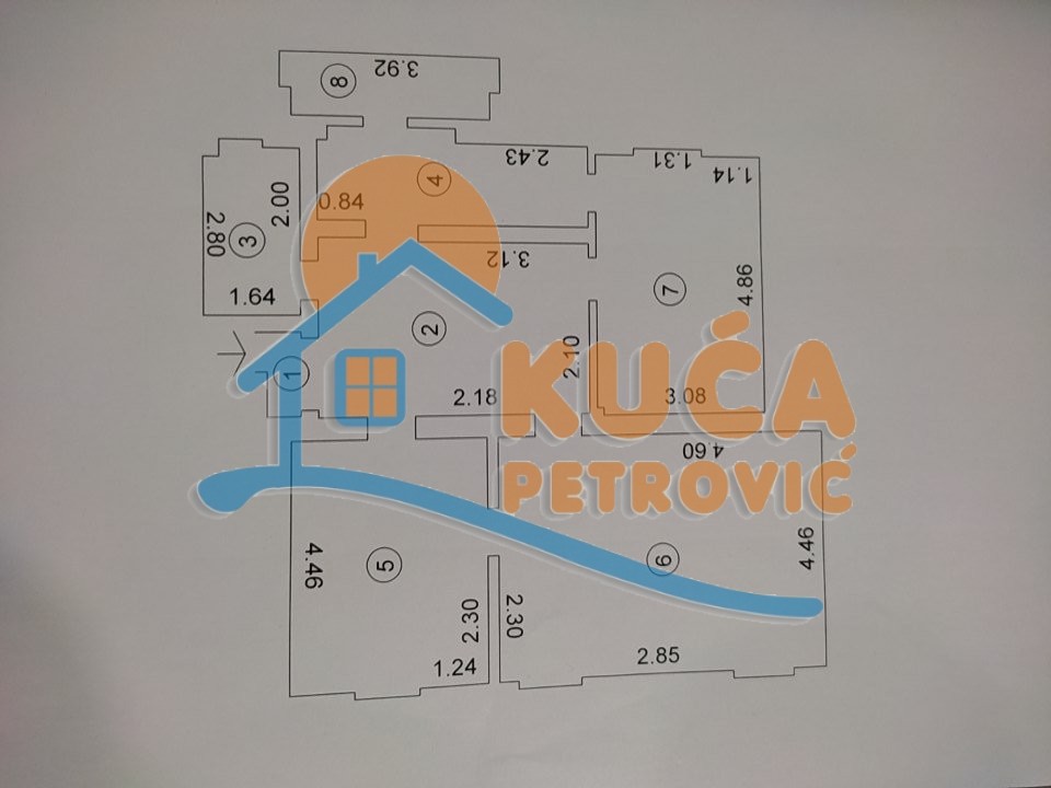 četvorosoban stan, 90 m2, Palilula, Stara železnička kolonija ID: p-014814 5