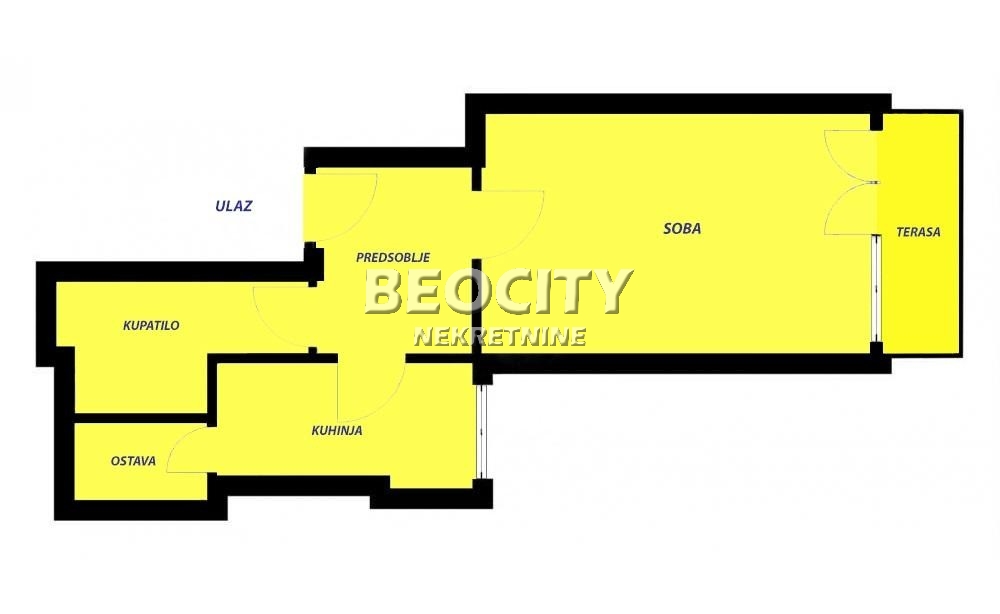 Jednosoban stan, 33 m2, Trg Republike, Makedonska ID: 117892 11