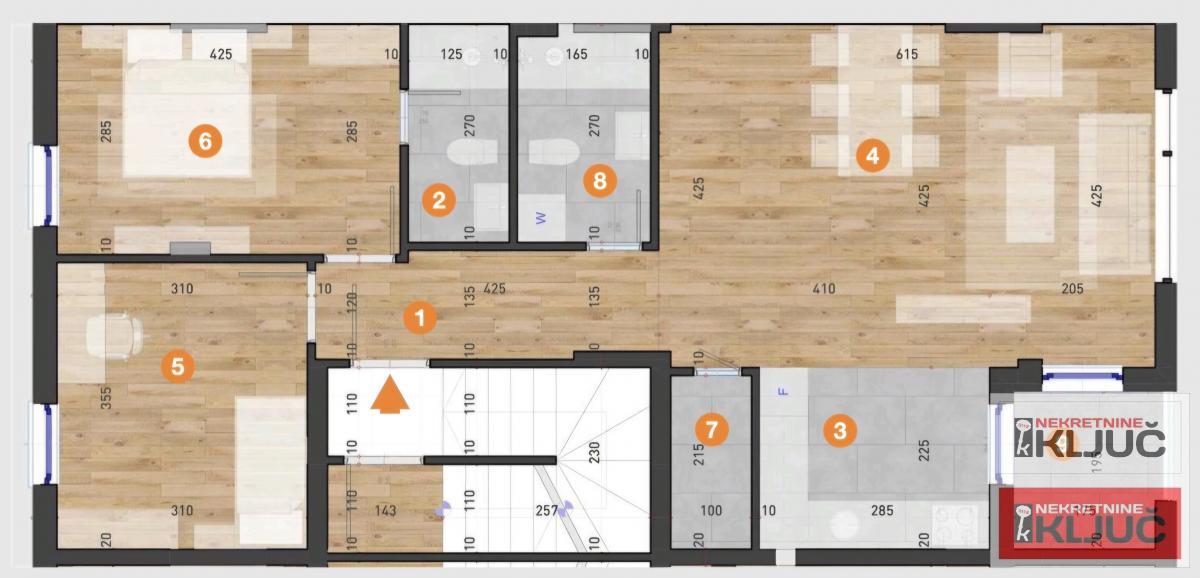 TELEP, 73m2, Trosoban sa pdv 1
