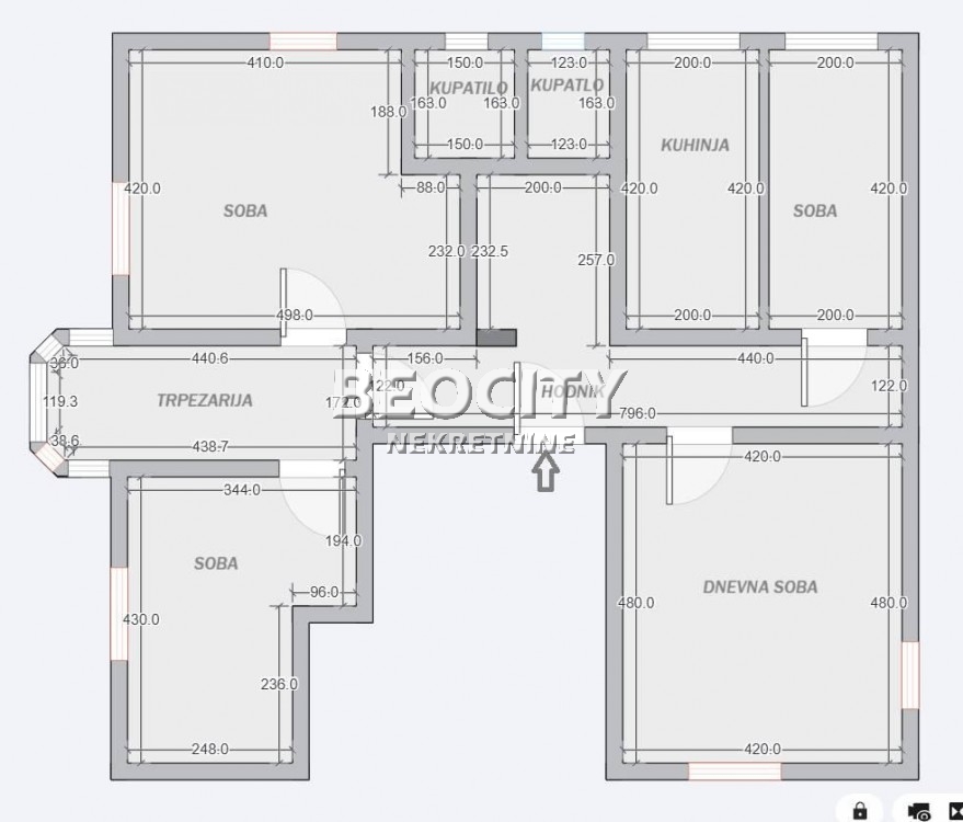 Trosoban stan, 101 m2, Palilula, Igora Vasiljeva ID: 123343 15