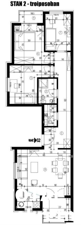 Stan,NOVI SAD,KLISA,kv: 71.00, € 117010, ID: 1097333 13