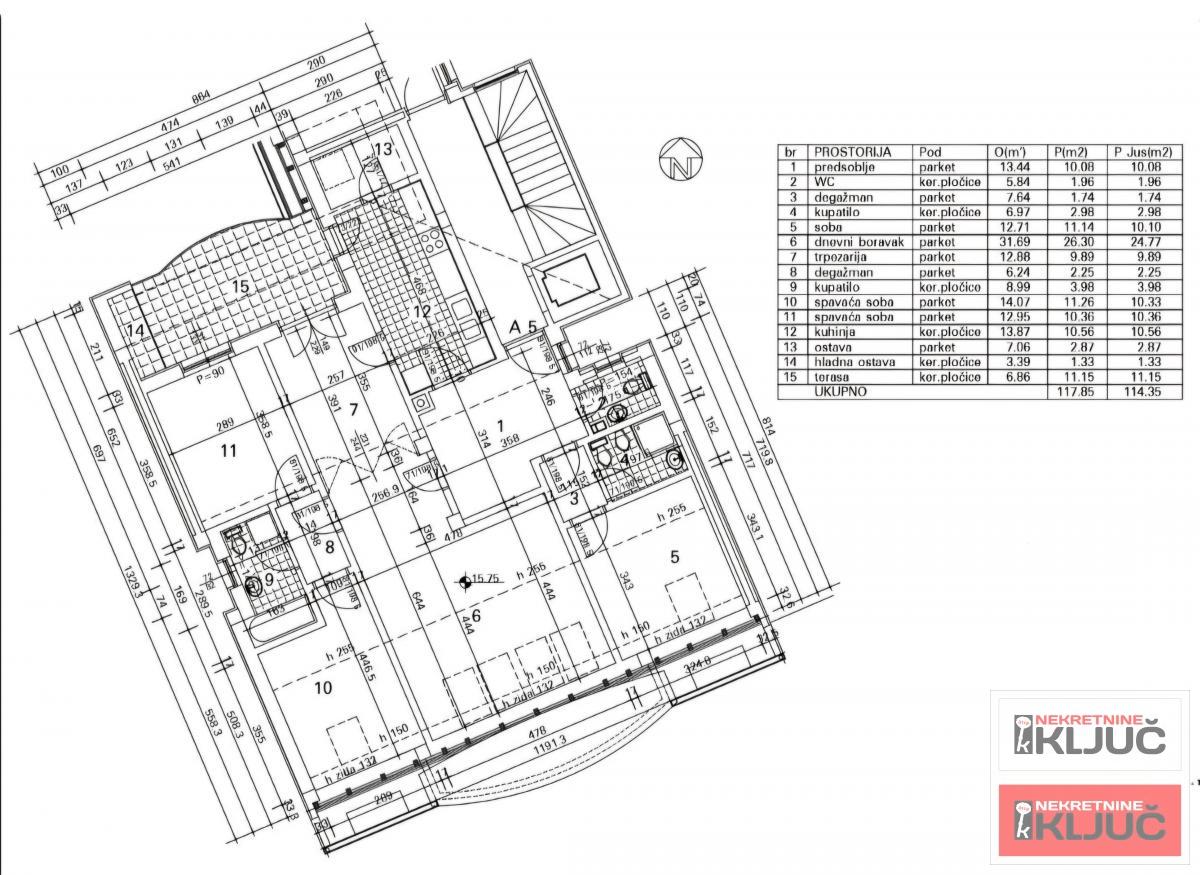 SPENS, 114m2, Četvorosoban, Radnička 25