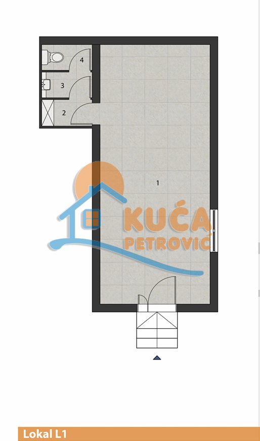 Lokal, 34.31 m2, Brzeće, Brzeće ID: p-014977 2