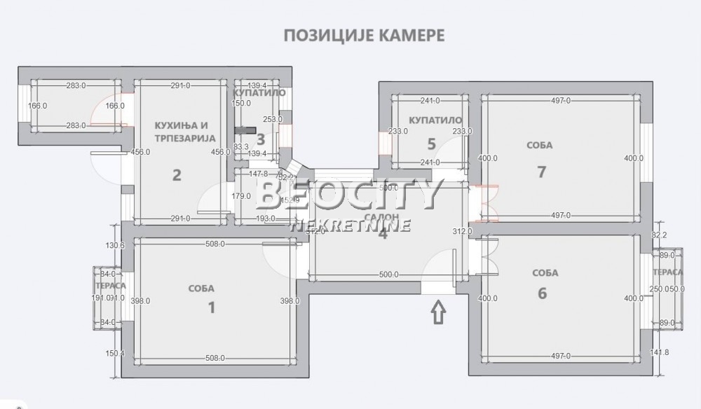četvorosoban stan, 104 m2, Atelje 212, Svetogorska ID: 115116 15