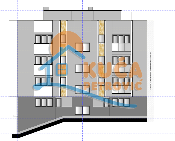 Dvosoban stan, 51.09 m2, Donja Vrežina, Crnogorska ID: p-014996 1