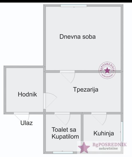 Palilula, Krnjača, Sutjeska V ulica, 28m2 1