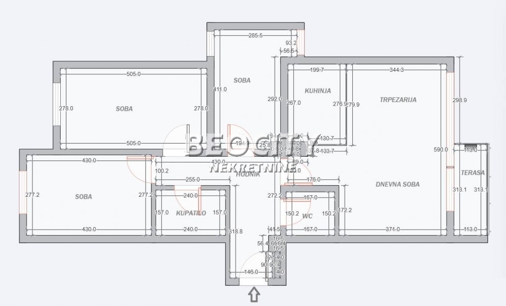 četvorosoban stan, 86 m2, Banjica, Porodice Trajković ID: 123909 18