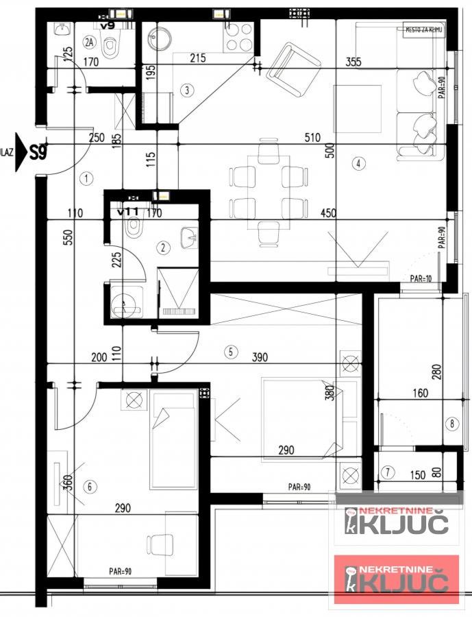 TELEP, 67m2, Trosoban sa pdv 1