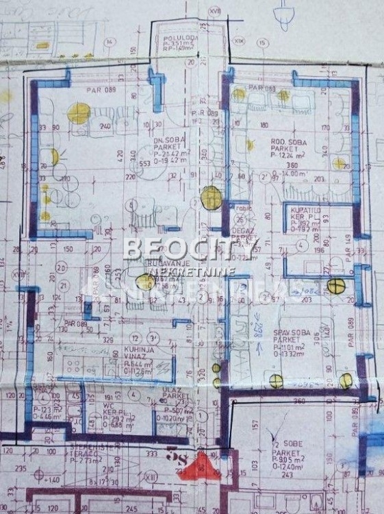 Trosoban stan, 83 m2, Dorćol, Mike Alasa ID: 124109 10