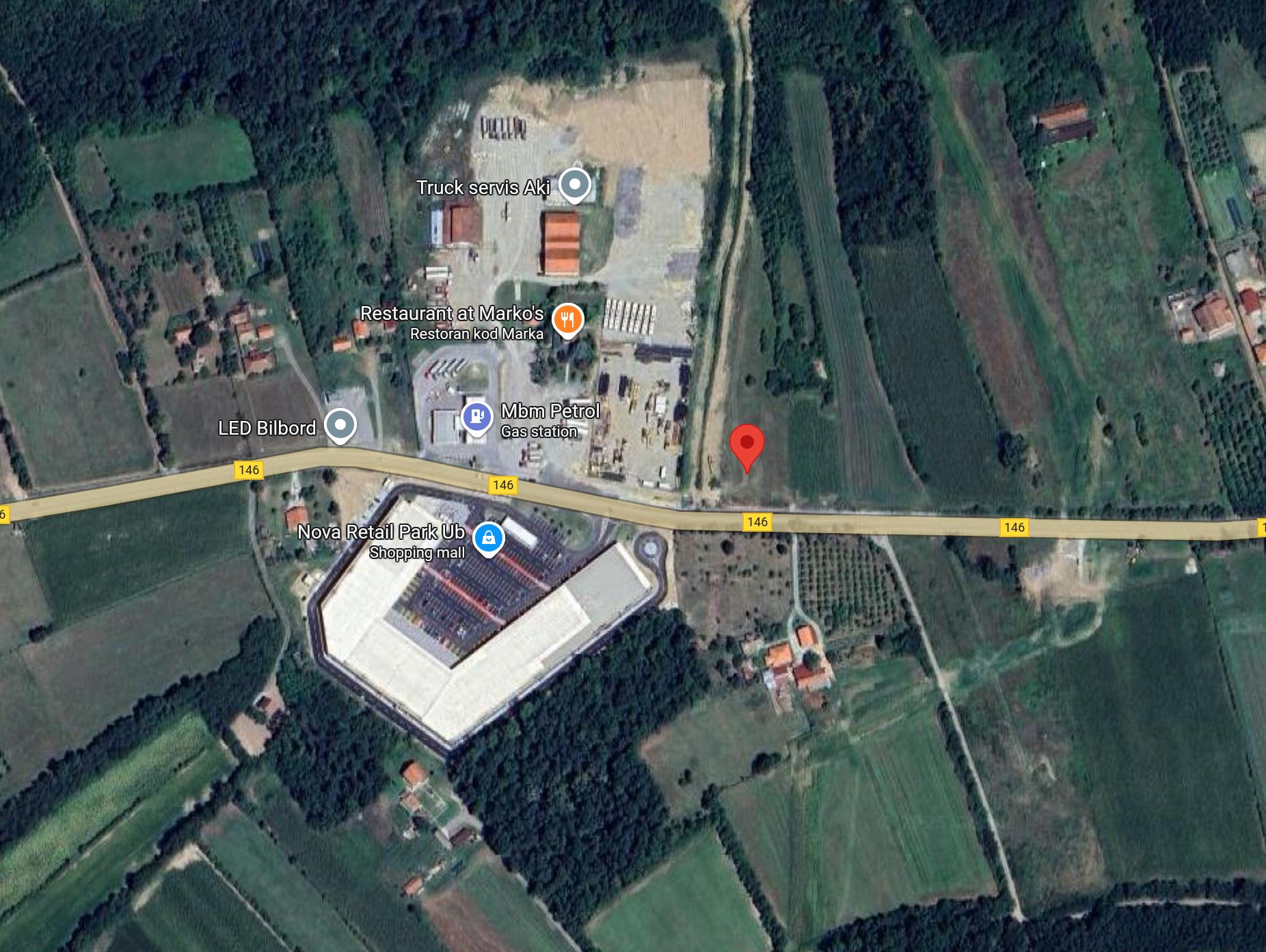 2 hektara građevinskog zemljišta blizu autoputa HITNO 1